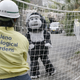Illustration for article titled The Amazing World Of Zoo Drills, With Humans Dressed As Escaped Animals